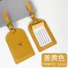 Etiqueta de equipaje de piel sintética porta libreta de ahorros etiqueta de equipaje para traje porta pasaporte porta libreta de ahorros al por mayor