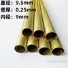 Diámetro 1 2 3 4 40 50 mm tubo redondo pequeño de latón capilar hueco de pared delgada h62/h65 tubo de latón protección ambiental