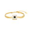 Nueva Moda Nicho Estilo Ins Pulsera de Diamantes Joyería Venta al por Mayor DIY Lujo Accesible Pulsera de Acero Inoxidable de Alta Gama