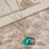 Moda Femenina Elementos Marinos Transfronterizos Perla de Imitación Pegamento Artesanal Forma de Concha de Vieira Estrella de Mar Concha Collar con Colgante