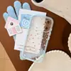 Diseño lindo de gatito, adecuado para funda de teléfono Apple 17 Pro Max, iPhone 18, azul lechoso, marco de cobertura total, 16 funda suave, 15