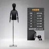 Adereços de modelo infantil, manequins de vitrine de loja de roupas, manequins de corpo inteiro masculino e feminino para crianças maiores e adolescentes, suportes de exibição de roupas infantis