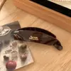 Novo Estilo 2025 Presilha Retro com Laço de Tamanho Médio para Mulheres, Presilha de Tubarão de Alta Qualidade para a Parte de Trás da Cabeça com Pouco Volume de Cabelo, Acessório Popular para Cabelo
