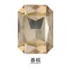 Al por mayor En stock Fondo Puntiagudo Rectangular Octagonal Pedrería Cristal de Vidrio Mahjong Accesorios para Joyería DIY Funda de Teléfono Pedrería