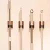 Estante para trapeador de nogal con gancho para trapeador sin perforaciones, soporte para trapeador, estante de almacenamiento fijo para montaje en pared para baño doméstico