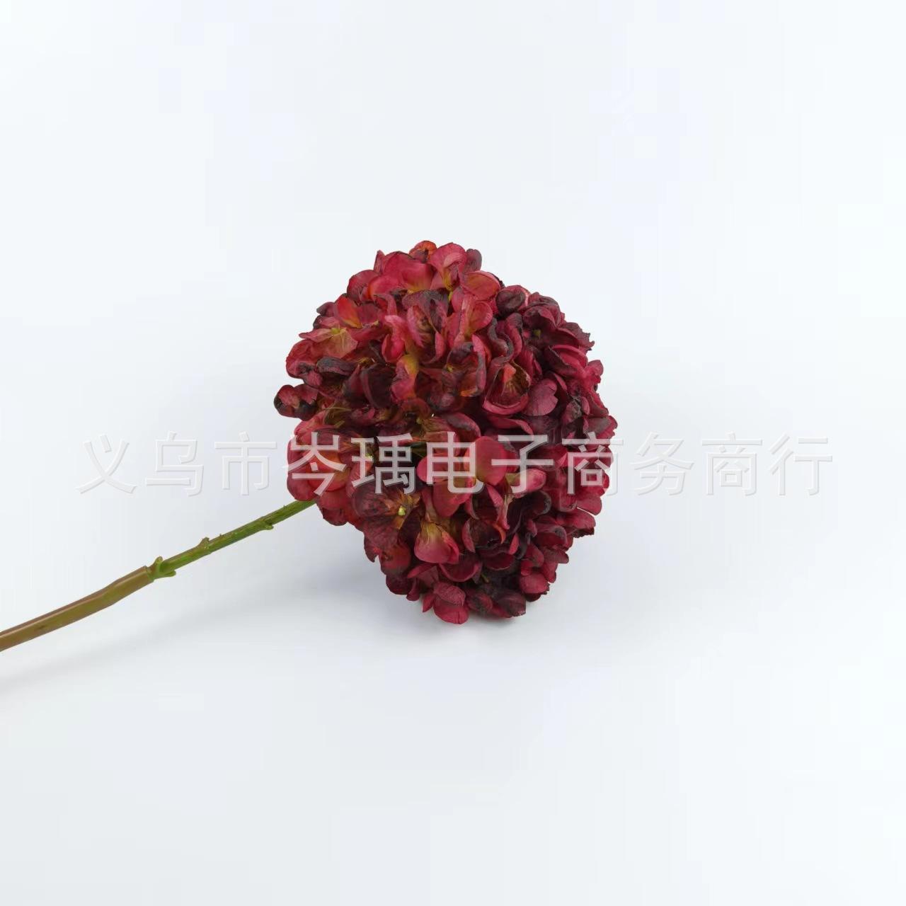 仿真希腊大绣球 烤焦工艺