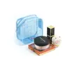 Set de Bolsas Transparentes de Malla de PVC para Cosméticos Empaque de Marca con Impresión de Logo Fabricante OEM Personalización