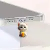 O Novo Plug de Pó de Acrílico é Adequado para Celular Apple com Interface Lightning e Interface Tipo-C