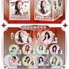 Nuevo pin de caja sorpresa AR de anime de celebridad, 75 pines con relieve iridiscente de doble destello y perla de doble destello, venta al por mayor por sorteo