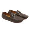 Zapatos tipo gorro de punto populares de Amazon para tallas grandes transfronterizas, primavera y verano, nuevos para exteriores, cuero genuino transpirable, holgazanes sin cordones para hombre