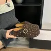 Zapatos Birkenstock de Felpa Engrosada para Invierno 2026 para Mujer, Correa Única, Suela Plana Antideslizante, Zapatos Casuales, Se Pueden Usar al Aire Libre, Zapatos de Piel para Mujer