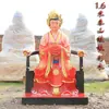 Estátua de Buda de Resina e Fibra de Vidro da Deusa Imperatriz Taishan Bi Xian Yuan Jun 88cm 1,46m 2,4m