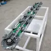 Linha de Transportador Circular Industrial Guia de Corrente Tipo V Tipo T Rolo Reta Oval Linha de Produção