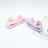 Diadema de Orejas de Gato Tridimensionales Estilo Coreano para Niñas, Diadema de Felpa para Lavado de Cara, Accesorio para el Cabello de Estilismo al por Mayor para Cabello Suelto
