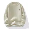 Suéter de Punto Informal de Moda de Venta Caliente Transfronteriza con Cuello Redondo de Fábrica Ropa de Punto para Hombre