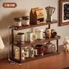 Estante de Almacenamiento de Escritorio, Portavasos Pequeño, Estante Simple Multicapa para Almacenamiento y Exhibición de Tazas en Encimera para Uso Doméstico, Adecuado para Juegos de Té y Vasos de Agua