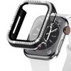 Adecuado para el tallado láser de Apple, carcasa integrada de dos colores de una sola fila con incrustaciones de diamantes, carcasa de reloj Apple Series, carcasa de galvanoplastia de PC, película integrada