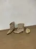 Botines de Tobillo de Tacón Alto de Gamuza Estilo Coreano 2026 Nuevos de Moda Punta Fina Tacón de Aguja Botas Apiladas Plisadas Moda Retro Botas Adelgazantes