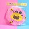 Yadsheng 8811 diseño de encaje animal gorro de ducha impermeable PE adulto cubierta de gorro de ducha para baño al por mayor