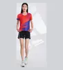 Venta Caliente Transfronteriza Uniformes de Bádminton Personalizados Que Absorben la Humedad Secado Rápido Ropa de Competición Uniformes de Bádminton para Competición y Entrenamiento de Adultos y Niños