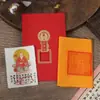 Nueva Edición de los 12 Animales del Zodiaco de Xiaohongshu: Dios de la Luna Casamentero Zhao Gongming Montando Tigre, Pegatina de Teléfono Hecha a Mano para la Buena Fortuna
