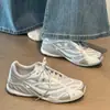 Zapatillas de Entrenamiento Alemanas de Malla Transpirable con Suela Gruesa para Mujer 2026 Nuevas Zapatillas de Suela Suave para Primavera y Verano Zapatillas de Running Tenis Blancos Casuales