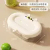 Forma de Gelo Doméstica Caixa para Fazer Gelo de Geladeira Tipo Prensa com Tampa Congelar Cubos de Gelo Gadget Mini Congelador Bola de Gelo Forma de Cubo de Gelo Pequena