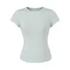 Atacado de Roupas Femininas Transfronteiriças Estilo Europeu e Americano Verão 2026 Nova Moda Versátil Slim-Fit Tops de Nicho Camisetas de Manga Curta