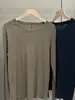 [En Stock] Ropa de Protección Solar Minimalista Tr Holgada Delgada Transpirable de Punto Camiseta de Manga Larga