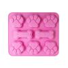 Uña de Gato Pastel de Arroz Molde para Pastel de Brazo Silicona Galleta Modelo Bloque de Hielo Pastel de Luna Pudín Herramienta de Molienda Goteo de Gel Herramienta Jabón Hecho a Mano