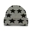 Producción al por mayor de nuevos gorros de punto con pedrería para otoño e invierno con circunferencia de cabeza grande Gorros de punto que muestran la cara Pequeños Cálidos y a prueba de frío Gorros de punto