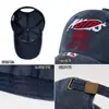 Nueva Gorra de Béisbol Bordada Vintage Lavada Estilo Europeo y Americano Transfronteriza para Hombres, Gorra para el Sol al Aire Libre, Moderna y Versátil
