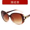 Nuevas gafas de sol de moda con cabeza de zorro para dama, gafas de sol con montura grande, venta al por mayor 15849