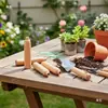 Mango de Madera de Haya, Accesorios para Muebles de Madera Maciza Antideslizantes con Forma Especial, Mango de Madera, Suministro Directo del Fabricante