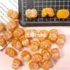 Estéreo Simulado Fruta Naranja DIY Hecho a Mano Creativo Pasador Flor de Zapato Colgante Adornos Bolsa Ciega Material Accesorios de Resina