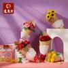 Ramo de Flores de Tela No Tejida para el Día del Maestro para Niños Venta al por Mayor Hecho a Mano Creativo Kit de Materiales para Ramo DIY para Maestros