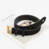 Cinturón de Piel Genuina de Vaca Transfronterizo para Mujer, Estilo Retro Clásico Versátil de Gama Alta, Adecuado para Pantalones Casuales y Jeans, Cinturón para Mujer