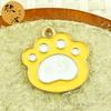 Serie de osos de fresa, accesorios de joyería de dibujos animados para hacer tú mismo, colgante individual con forma de gafas de sol con goteo, colgante de cuerda con cabeza de oso, colgante de flor de palma de oso