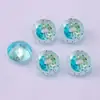 Yongjia Gems 6mm Chapado en Color Redondo Degradado Corte Araña de Fuego Circonita Piedra Suelta Joyería DIY Arte de Uñas Joyería Wholesale