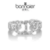 Anillos de Moda Europeos y Americanos Exquisitos Transfronterizos, Diseño de Nicho, Sensación de Alta Gama, Anillos Abiertos Ajustables, Venta Directa de Fábrica