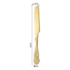 Cubiertos de Acero Inoxidable Corte Real Cuchillo con Relieve Retro, Tenedor, Cuchara Creativa Cuchara de Café Hueca Cuchara de Postre Tenedor Cuchillo para Filete