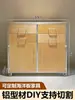 Marco de perfil de aluminio fijo, estante de almacenamiento hecho a medida, perfil de aleación de aluminio estándar europeo, material de aluminio para el hogar, armario DIY, carrito pequeño con