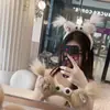 Faixa de Cabelo Mao Mao Boneca Feia Escultura de Areia Monstrinho Grampo de Cabelo Cabelo Longo Feio Fofo Antiderrapante Fofo Fofo Pelúcia
