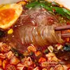 Fideos Picantes y Ácidos Fideos Instantáneos Sin Cocción Fideos en Vaso Cubo Grande Fideos de Cocción Rápida Fideos de Arroz Hai Chi Jia Fideos de Camote Listos para Comer
