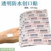 Parche PU para ampolla superimpermeable transpirable transparente hemostasia de heridas disponible para el baño certificación CE FDA