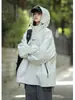 Chaqueta informal para hombre, primavera y otoño 2024, nueva llegada, chaqueta tipo overol, holgada, combinable, de marca de moda, chaqueta cortavientos para hombre.