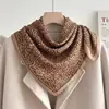 Bufanda Cuadrada de Lino y Algodón a Cuadros Verdes Bufanda de Seda Protector de Cuello Estilo Coreano para Mujer Bufanda Pequeña Pañuelo Fino para la Cabeza Bufanda de Terciopelo