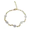 Pulsera de Abalorios Ojo de Gato Versátil Moda Japonesa Coreana para Mujer Temperamento Lujo Ligero Diseño Simple Sentido del Diseño Joyería de Mano Super Brillante Venta al por Mayor