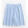 Pantalones Cortos de Casa para Hombre Verano 2025 Pantalones Cortos Deportivos Finos Grandes Sueltos Casuales de Longitud Media Modernos