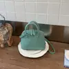 Bolso Pequeño Nuevo para Mujer Estilo Bowling Shell Bag mini Versátil de Moda Bolso de Hombro Único Cruzado Bolso de Mano Exquisito Simple